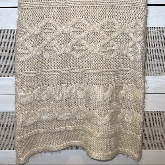 Vintage Pink Rose Sweater Dress - Picture 4 of 5